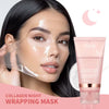 Collagen Overnight Wrapping Peel Off Facial Mask Set Korean Collagen Night Wrapping Mask Deeply Hydrates Night Care Mask Cream